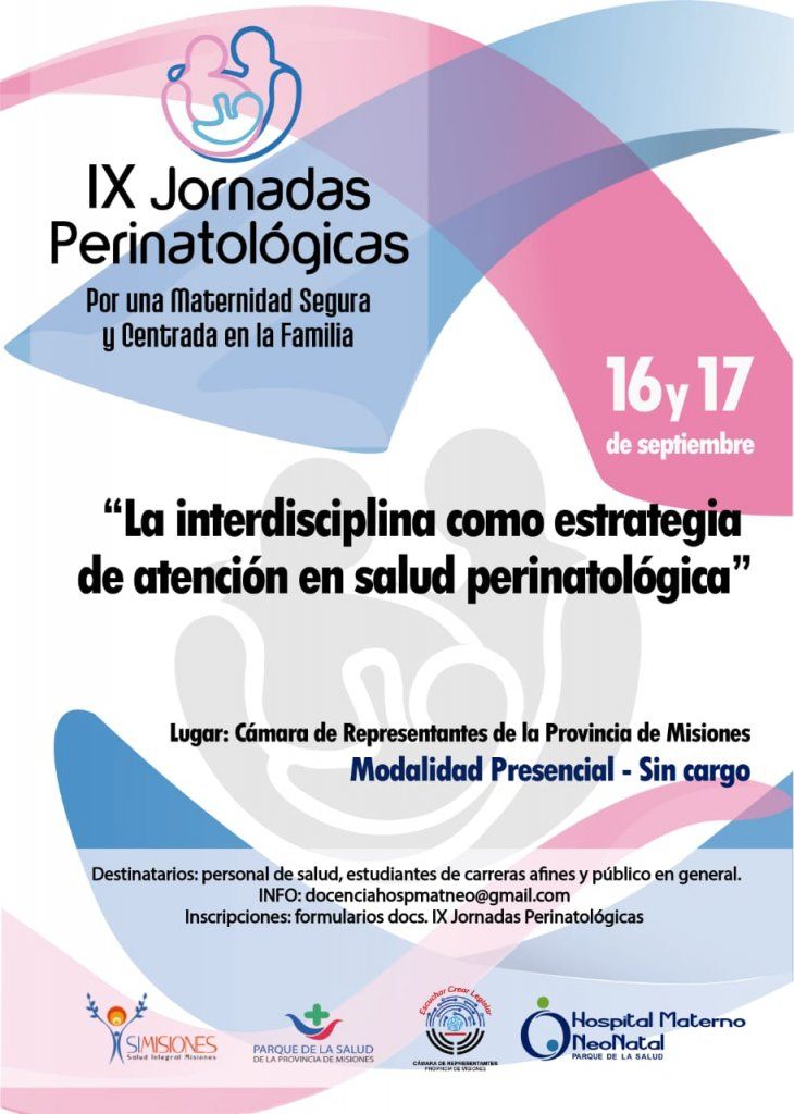 Parque De La Salud Realizar N Las Ix Jornadas Perinatol Gicas Por Una